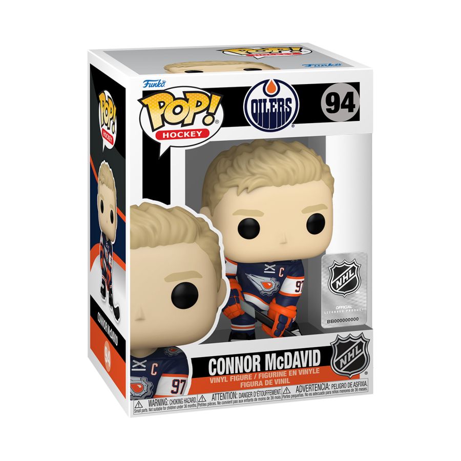 Funko: NHL: Oilers - Connor McDavid Pop! Vinyl