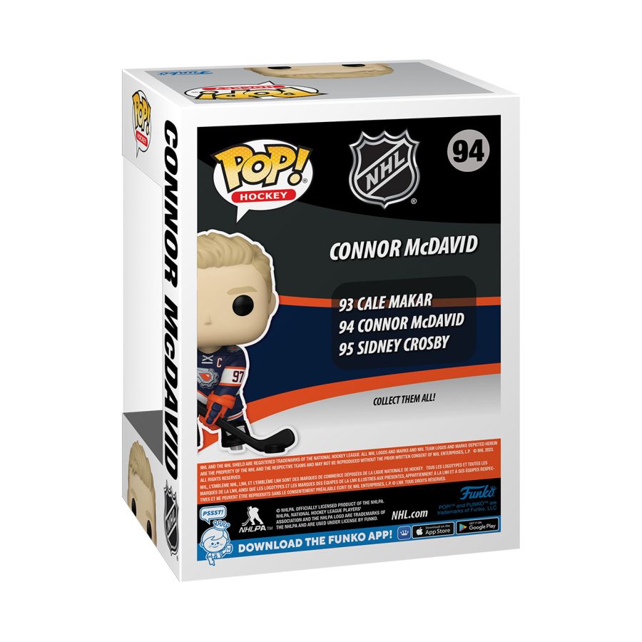 Funko: NHL: Oilers - Connor McDavid Pop! Vinyl