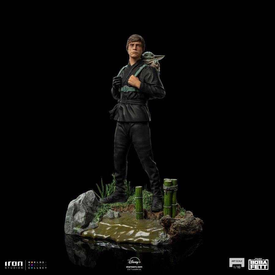 Star Wars: Book of Boba Fett - Luke and Grogu Training Statue - 1/10 Scale