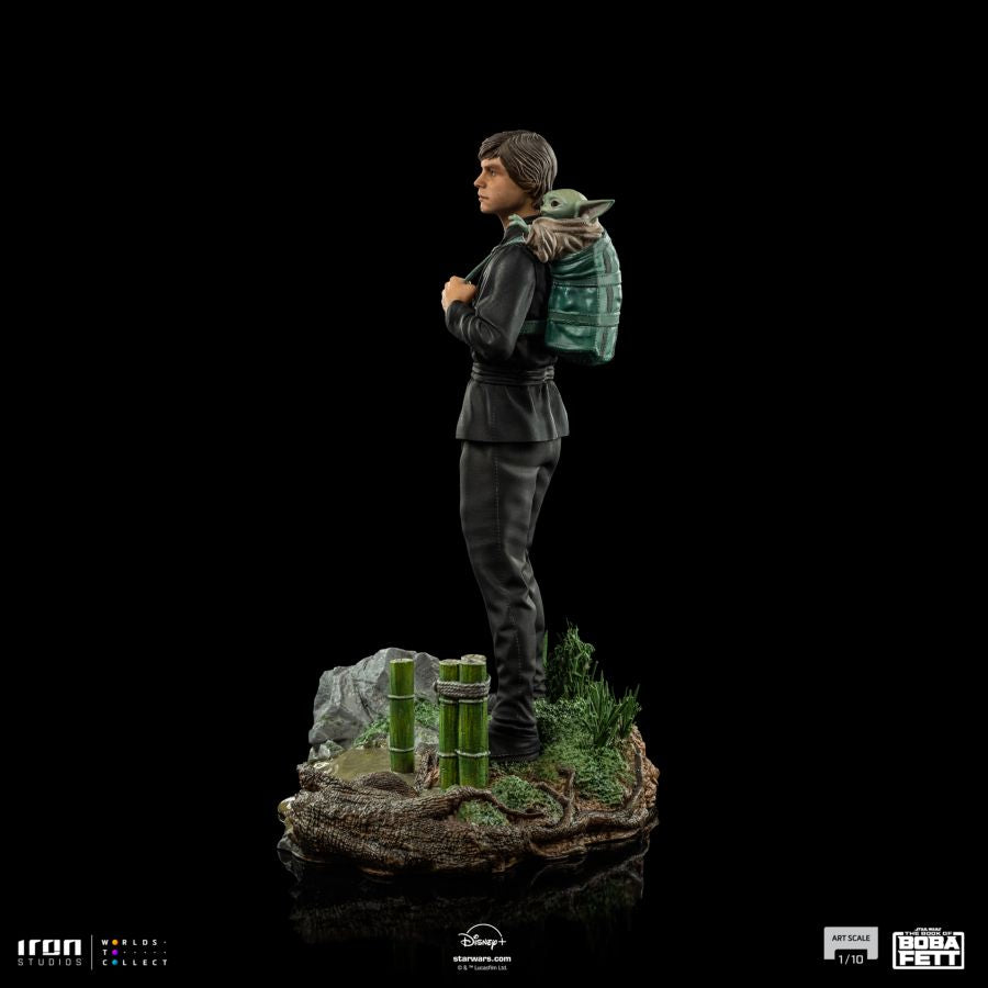 Star Wars: Book of Boba Fett - Luke and Grogu Training Statue - 1/10 Scale