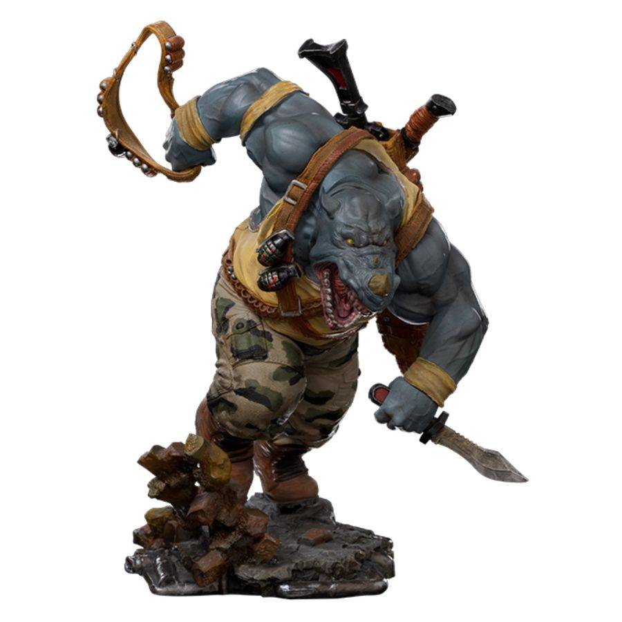 Teenage Mutant Ninja Turtles: Rocksteady 1:10 Scale Statue