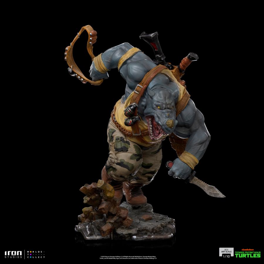 Teenage Mutant Ninja Turtles: Rocksteady 1:10 Scale Statue