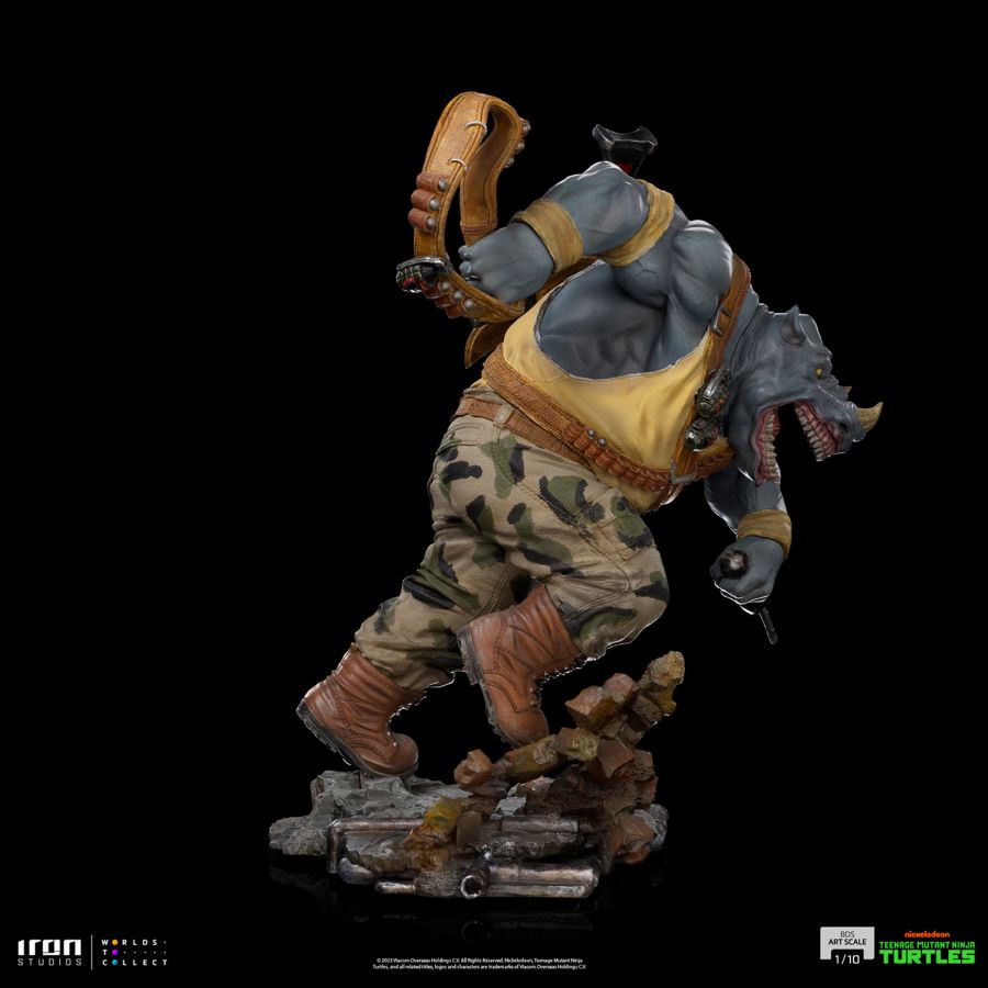 Teenage Mutant Ninja Turtles: Rocksteady 1:10 Scale Statue