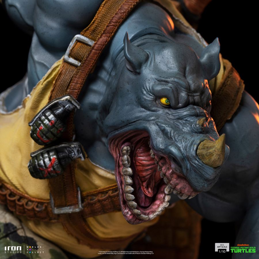 Teenage Mutant Ninja Turtles: Rocksteady 1:10 Scale Statue