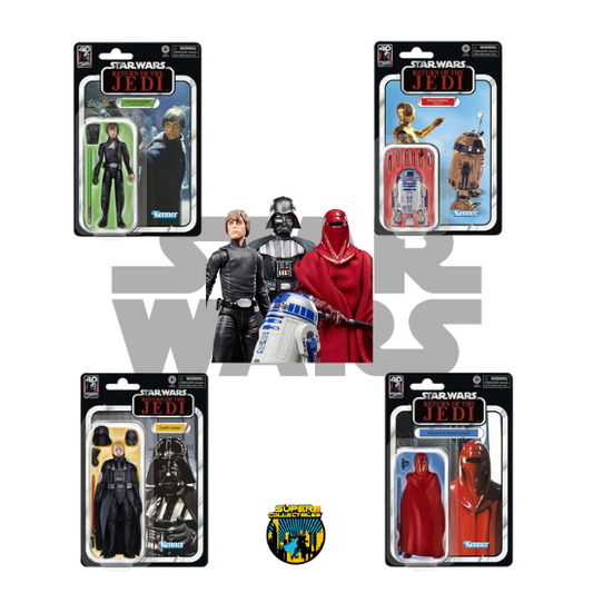 Star Wars: The Black Series Return of the Jedi 40th Anniversary - 4 Pack Bundle -  6" Action Figure (September Release)