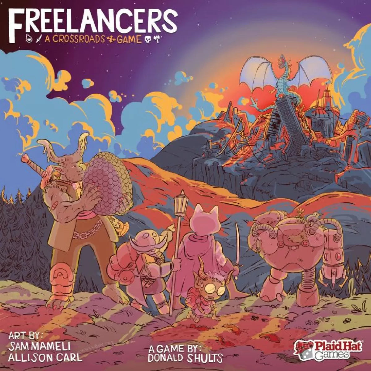Board Game: Freelancers A Crossroads Game