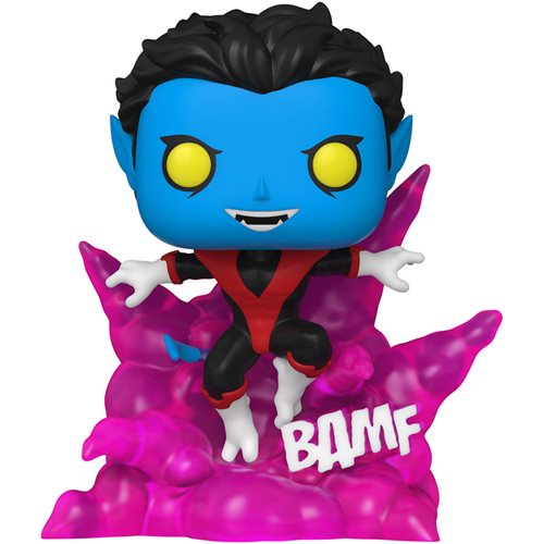 Funko US Exclusive - X-Men Teleporting Nightcrawler Glow-in-the-Dark Deluxe Pop! Vinyl Figure - Previews Exclusive