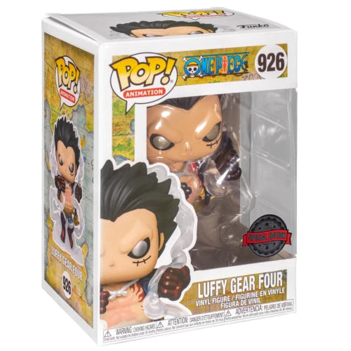 Funko: One Piece - Luffy Gear 4 Metallic US Exclusive Pop! Vinyl