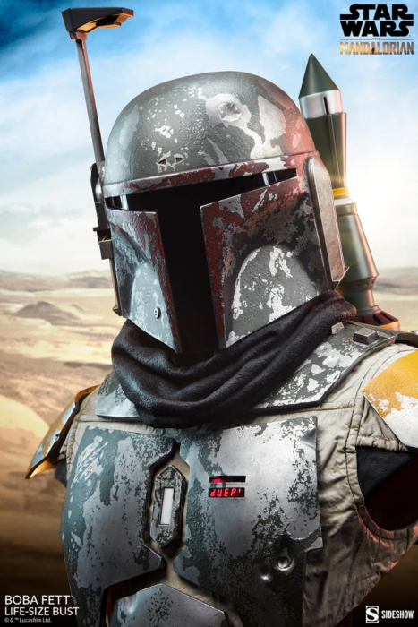 Star Wars: The Mandalorian - Boba Fett Bust - 1/1 Scale