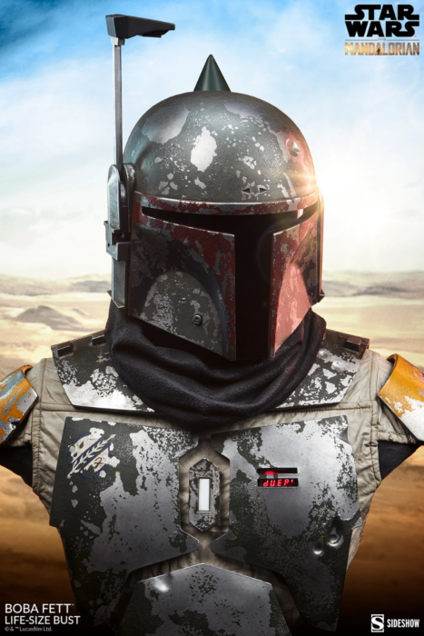 Star Wars: The Mandalorian - Boba Fett Bust - 1/1 Scale