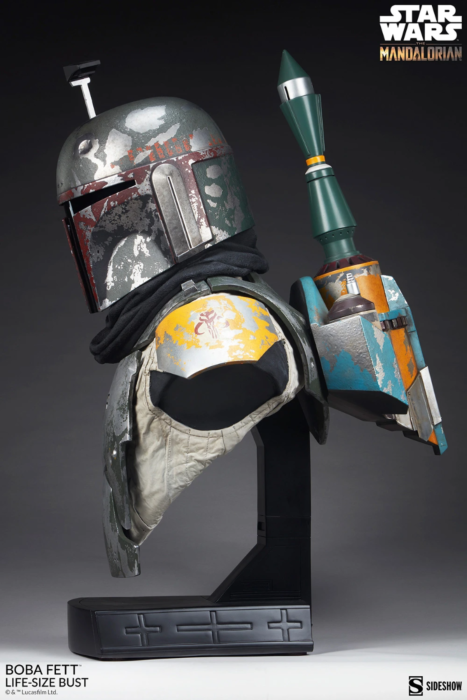 Star Wars: The Mandalorian - Boba Fett Bust - 1/1 Scale