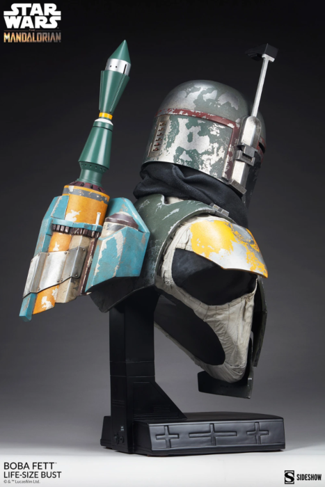 Star Wars: The Mandalorian - Boba Fett Bust - 1/1 Scale