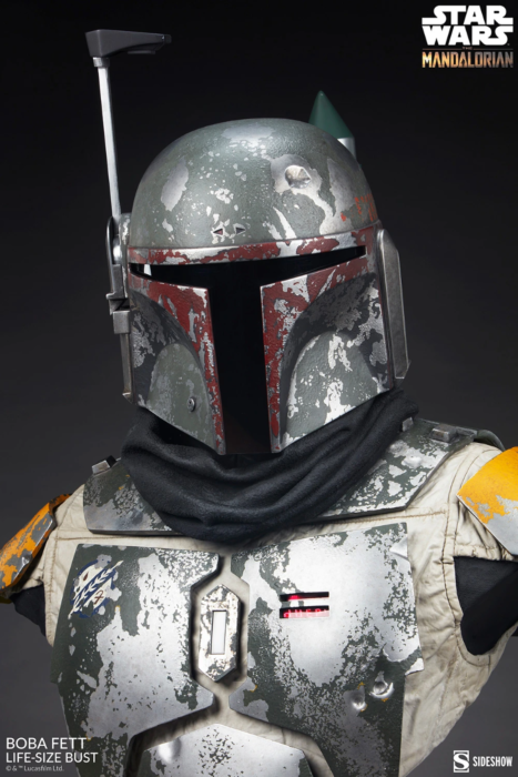 Star Wars: The Mandalorian - Boba Fett Bust - 1/1 Scale