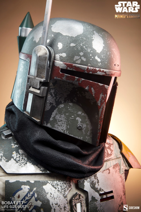 Star Wars: The Mandalorian - Boba Fett Bust - 1/1 Scale