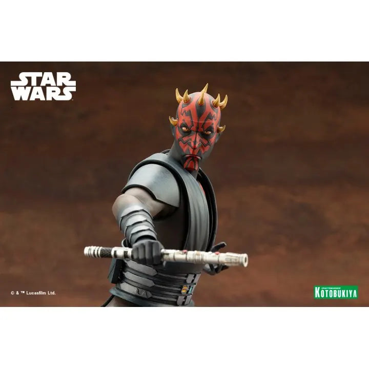 Star Wars: ARTFX Darth Maul TM The Clone Wars Edition