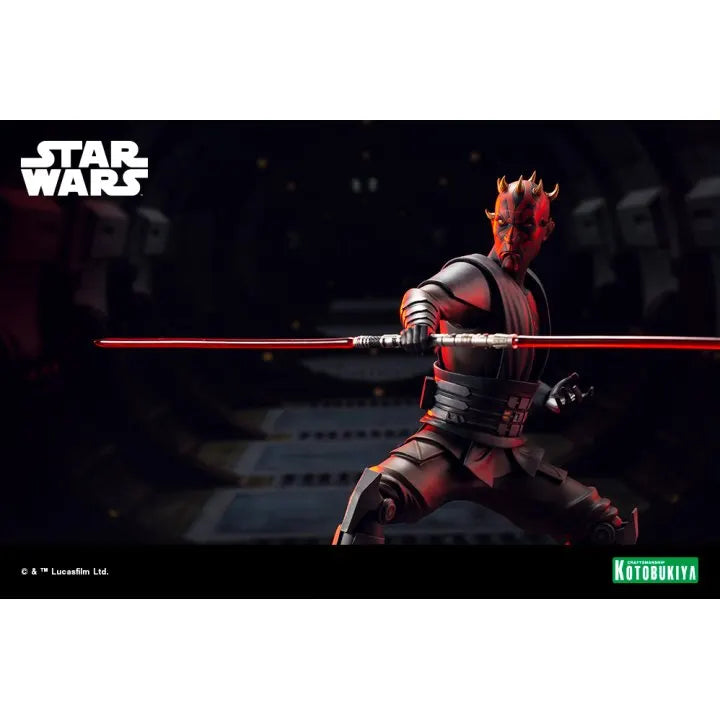 Star Wars: ARTFX Darth Maul TM The Clone Wars Edition