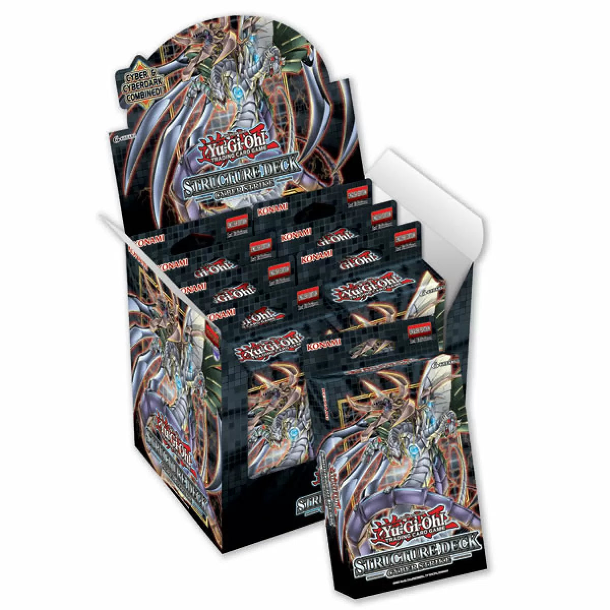 Yu-Gi-Oh!: Cyber Strike Structure Deck Display of 8