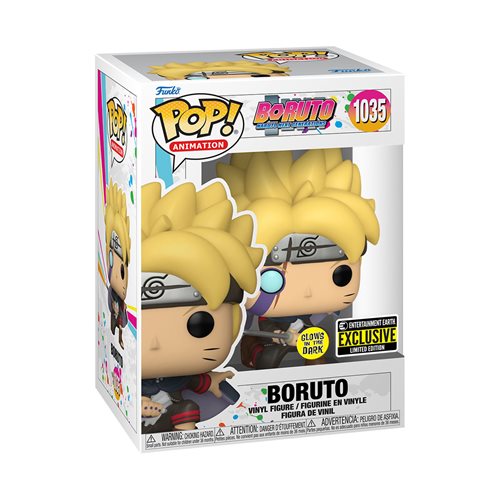 Funko US Exclusive - Boruto with Marks Glow-in-the-Dark Pop! Vinyl Figure - Entertainment Earth Exclusive