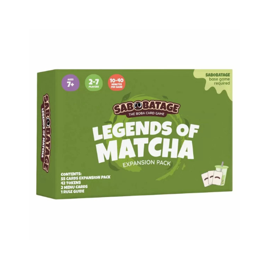 Board Game: Sabobatage: Legends Of Matcha