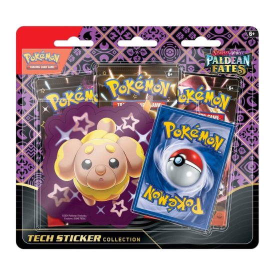 Pokémon - Scarlet & Violet 4.5 — Paldean Fates Tech Sticker Blister [English]