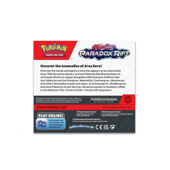 Pokémon - Scarlet & Violet— Paradox Rift Booster Box [English]