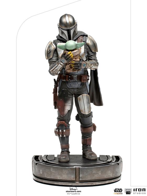 Star Wars: Mandalorian - Mandalorian and Grogu Statue - 1/10 Scale