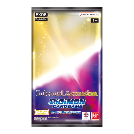 Digimon Card Game Infernal Ascension [EX06] Booster Box (June 2024 Release)