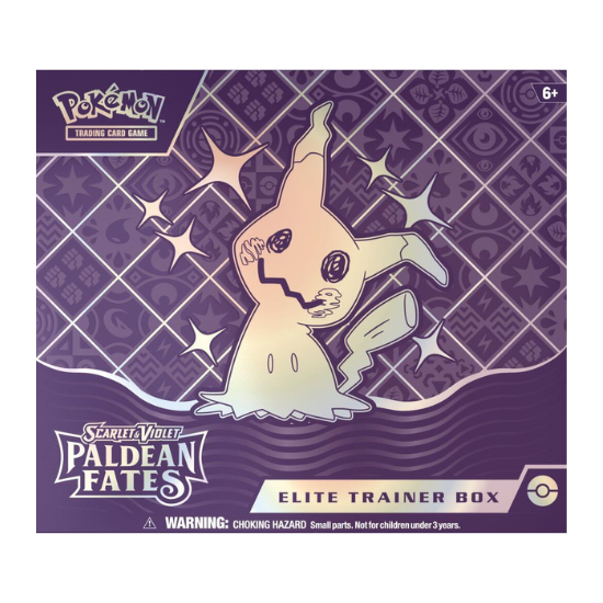 Pokémon - Scarlet & Violet 4.5 — Paldean Fates Elite Trainer Box [English]