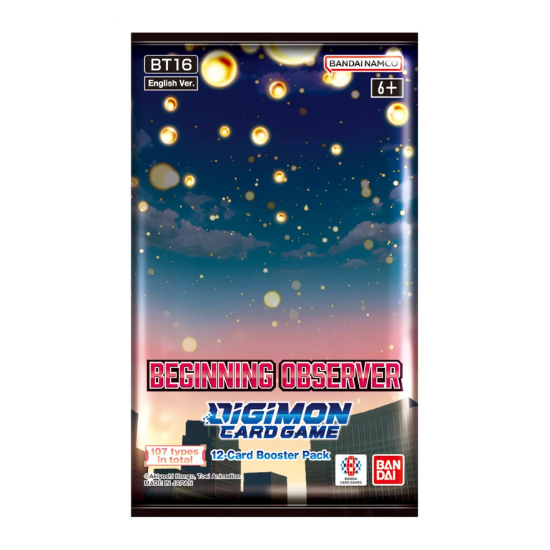 Digimon Card Game Beginning Observer Booster Display [BT16] (May 2024 Release)