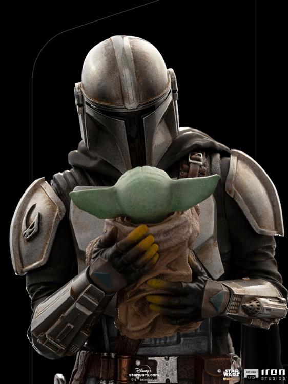 Star Wars: Mandalorian - Mandalorian and Grogu Statue - 1/10 Scale