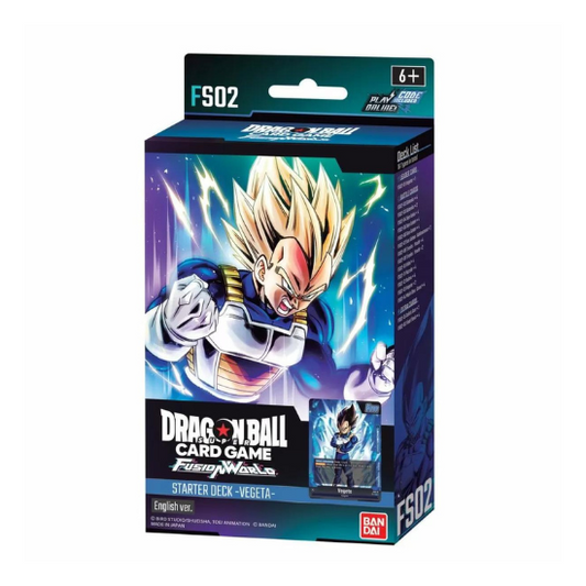 Dragon Ball Super Card Game Fusion World Starter Deck Vegeta [FS02]