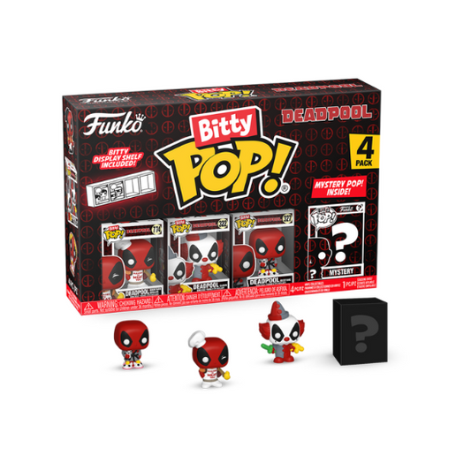 Funko: Deadpool - BBQ Master Bitty Pop! 4 -Pack