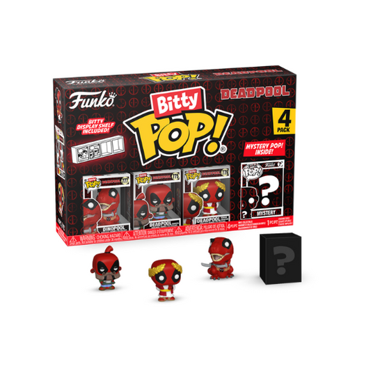 Funko: Deadpool - Dinopool Bitty Pop! 4 -Pack