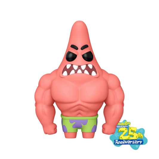 Funko: Spongebob: 25th Anniversary - Fry Cook Games Patrick Pop! Vinyl