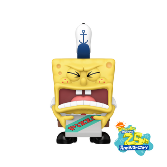 Funko: Spongebob: 25th Anniversary - Krusty Krab Pizza Spongebob Pop! Vinyl