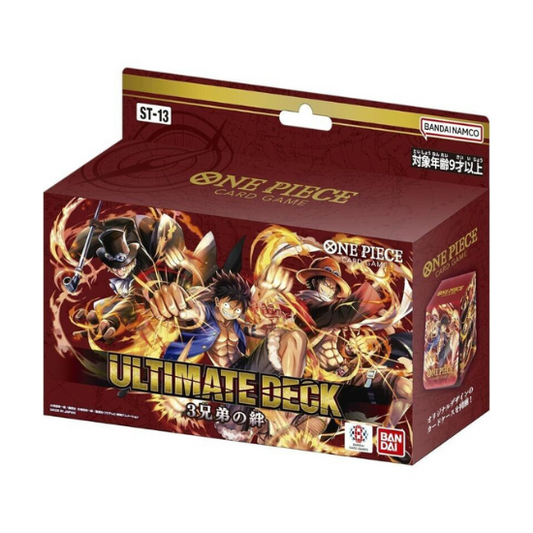 One Piece Card Game - The Three Brothers Ultimate Deck (ST-13) Starter Deck [JP]