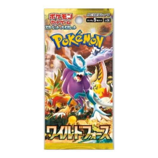 Pokémon - Scarlet & Violet - Wild Force SV5K (Booster Box) [Japanese]