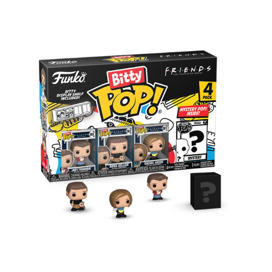 Funko: Friends - Joey Bitty Pop! 4-Pack