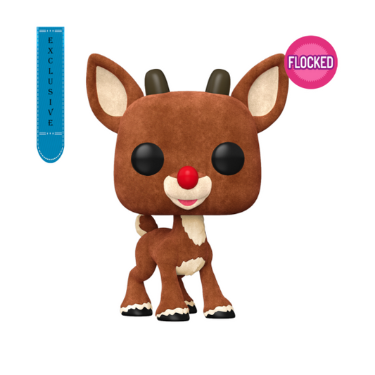 Funko: Rudolph - Rudolph US Exclusive Flocked Pop! Vinyl