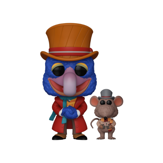 Funko: The Muppet's Christmas Carol - Gonzo with Rizzo Pop! Vinyl