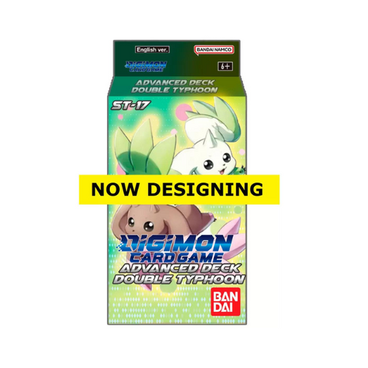 Digimon Card Game Advanced Deck Set Display Double Typhoon [ST17] (March 2024 Release)