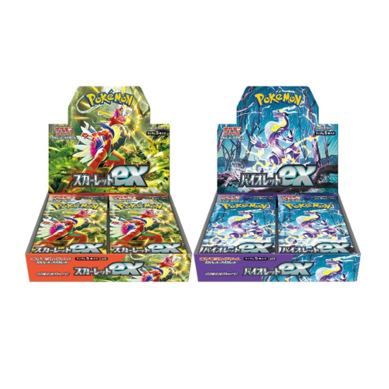 Pokémon - Scarlet EX and Violet EX Set (2 x Booster Box) [Japanese]