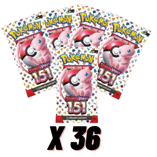 Pokemon - Scarlet & Violet - 151 - 36 Packs Booster Bundle [English]