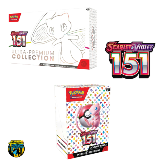 Pokémon - Scarlet & Violet—151 Ultra-Premium Collection & Booster Bundle Package [English]