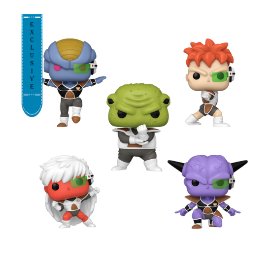 Funko: Dragonball Z - Ginyu Force US Exclusive Pop! Vinyl 5-Pack