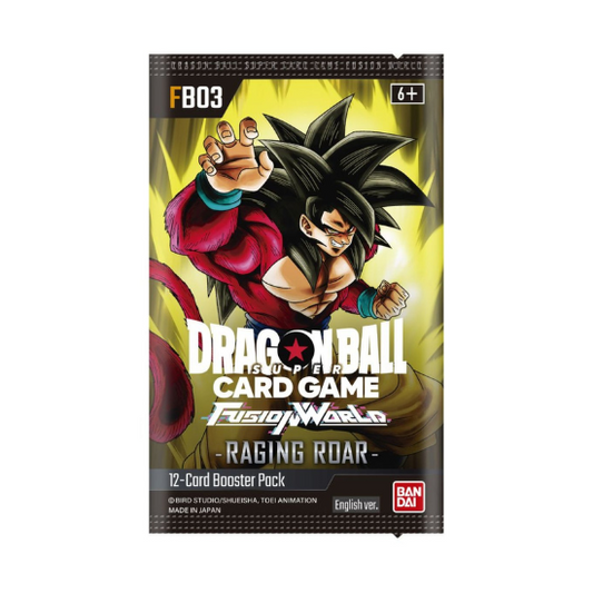 Dragon Ball Super Card Game Fusion World Booster Display Raging Roar [FB03]