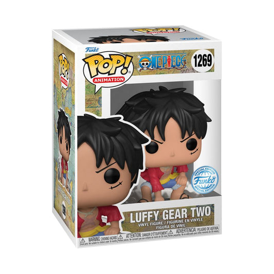 Funko: One Piece - Luffy Gear Two US Exclusive Pop! Vinyl