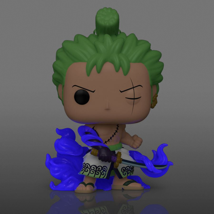 Funko: Zoro with Enma US Exclusive Glow Pop! Vinyl – Super Collectibles ...