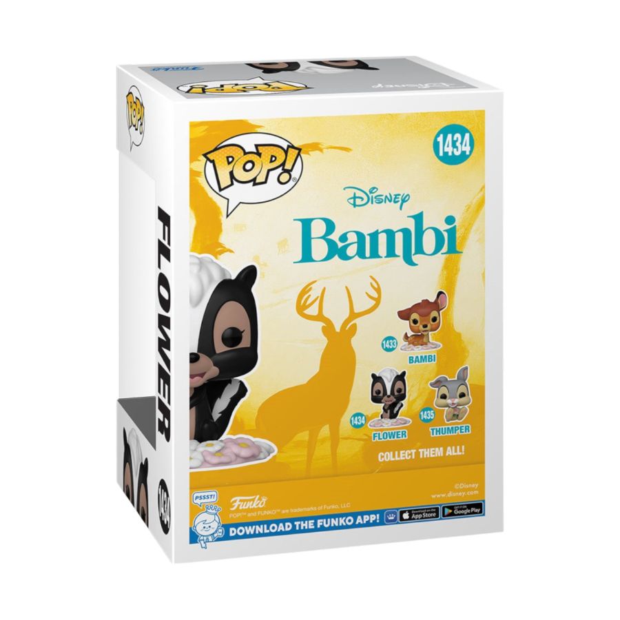 Funko: Bambi - Flower Pop! Vinyl