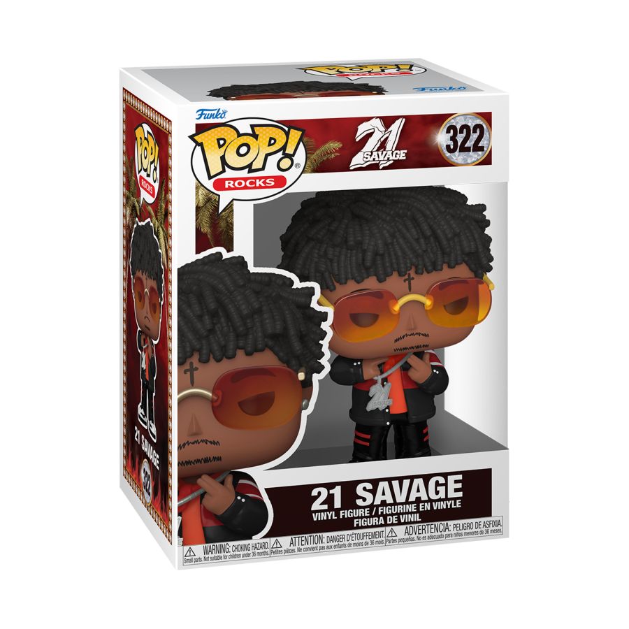 Funko: 21 Savage - 21 Savage Pop! Vinyl